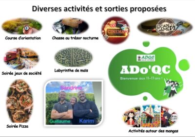 Sorties des jeunes de l&rsquo;ADo&rsquo;QC