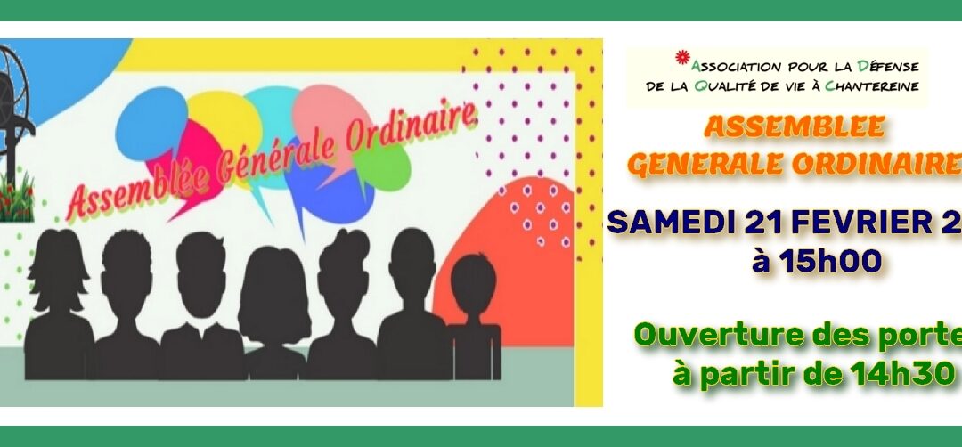 ASSEMBLEE GENERALE ORDINAIRE du 21 FEVRIER 2026